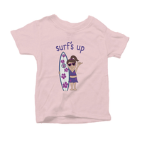 Thumbnail for Surfs Up Girl Organic Cotton Tee