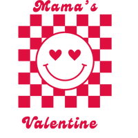 Thumbnail for Mama's Valentine Organic Red Onesie