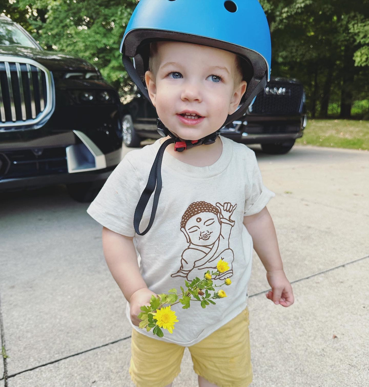 Natural Shaka Buddha Organic Tee