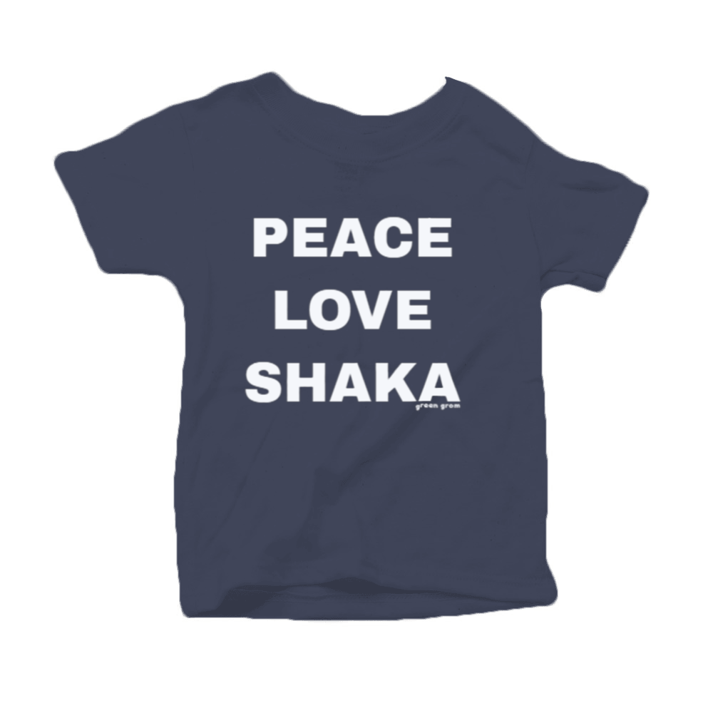 Peace Love Shaka Ocean Tee - Where Comfort Meets Coastal Chic! 🌊🌞🌱