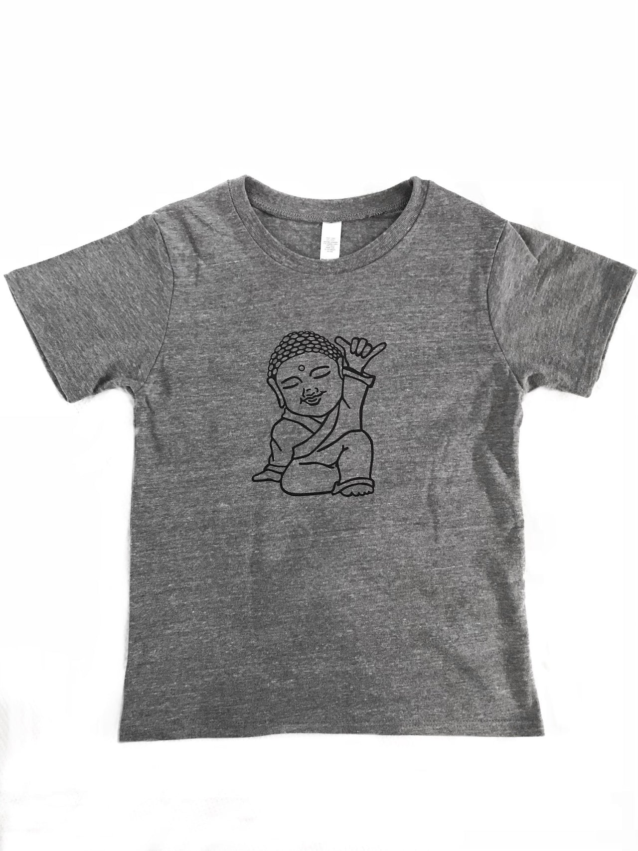 Shaka Buddha Eco Tri-Blend Unisex Tee - Where Comfort Meets Consciousness! 🧘🌊🌱