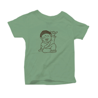 Thumbnail for Shaka Buddha Organic Toddler Tee - Where Nature Meets Fashion! 🌿🌟🏄‍♂️