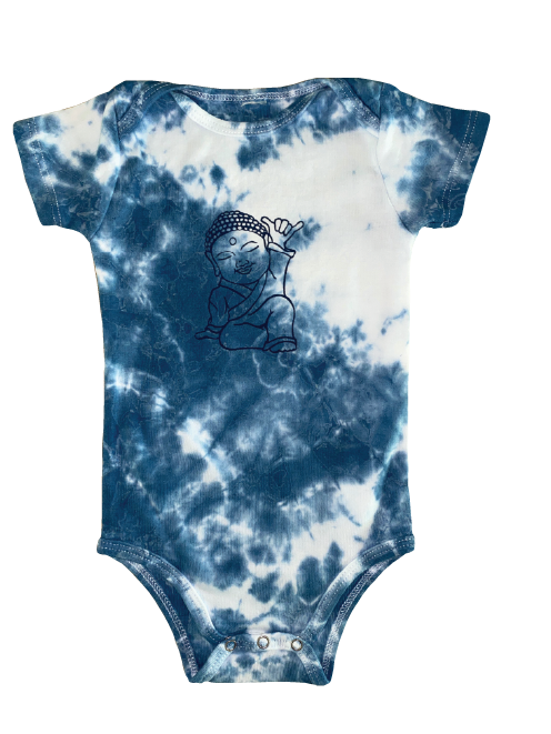 Shaka Buddha Cloudburst Tee - Where Sky Meets Style! ☁️🏄♂️🌈