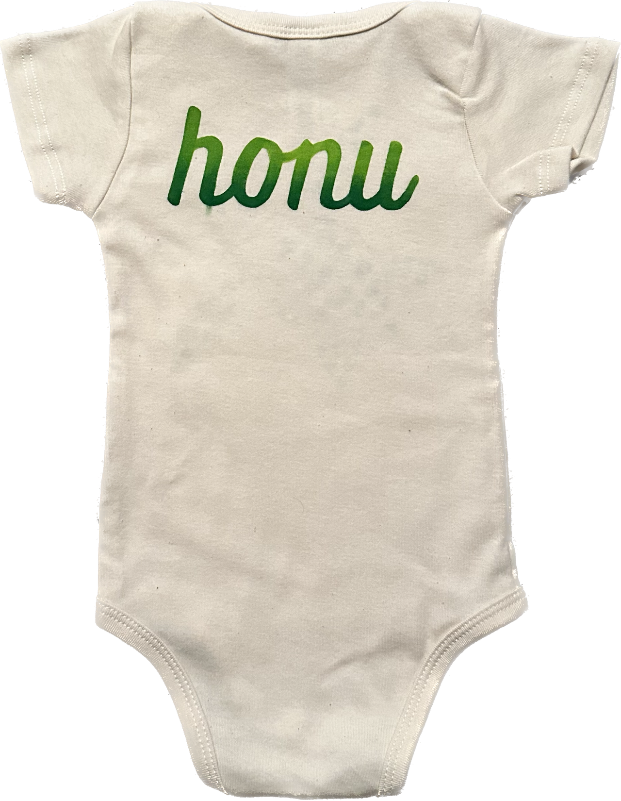 Hand-Painted Honu Organic Onesie