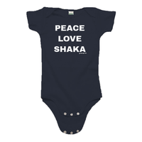Thumbnail for Ocean Peace Love Shaka Organic Onesie