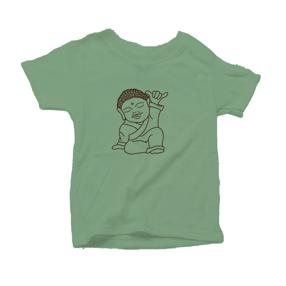 Shaka Buddha Youth Tee - Where Serenity Meets Adventure! 🌊🏄♂️☀️