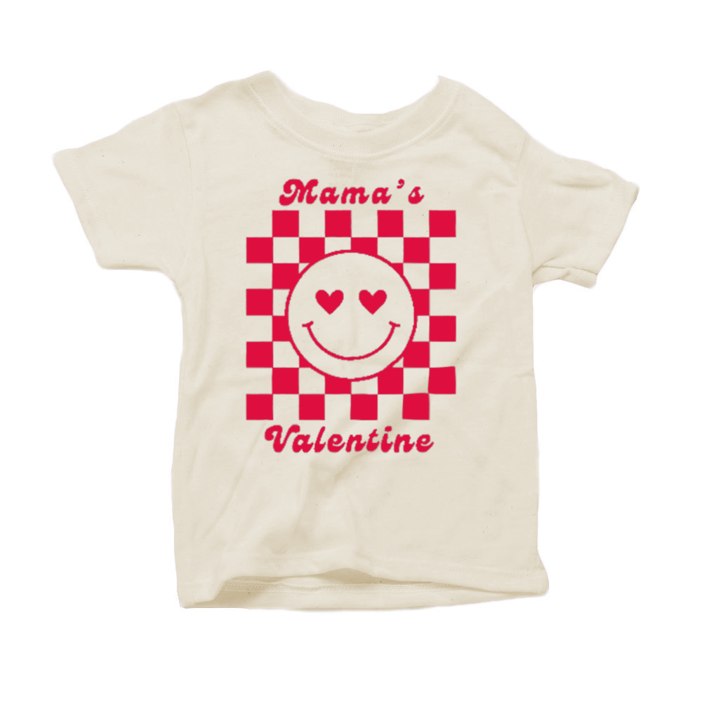 Mama's Valentine Organic Red Tee