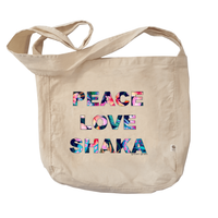 Thumbnail for Peace Love Shaka Tote Bag - Eco-Friendly & Stylish Shopping Bag